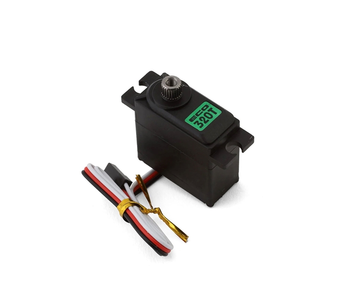 EcoPower WP320T Digital Waterproof Metal Gear Mini Servo (High Torque) w/Aluminum Clamping Horn for 1/16 Traxxasâ„¢ Vehicles - ECP-320T