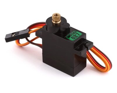 EcoPower 827 12g Digital Metal Gear Micro Servo @8.4V: 37.5oz-in (2.7kg-cm) (High Voltage) ECP-827