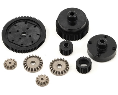 Transmission Plastic Gear Set: 1:10 2wd All ECX1022