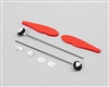 E-Flite Landing Gear Set: UMX Eratix 3D FF (Flat Foamy) 45 - EFL3141