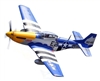 P-51D Mustang 1.5m BNF Basic EFL01250