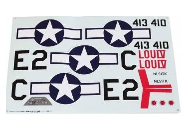 Decal Set: P-51D 1.5m EFL01270