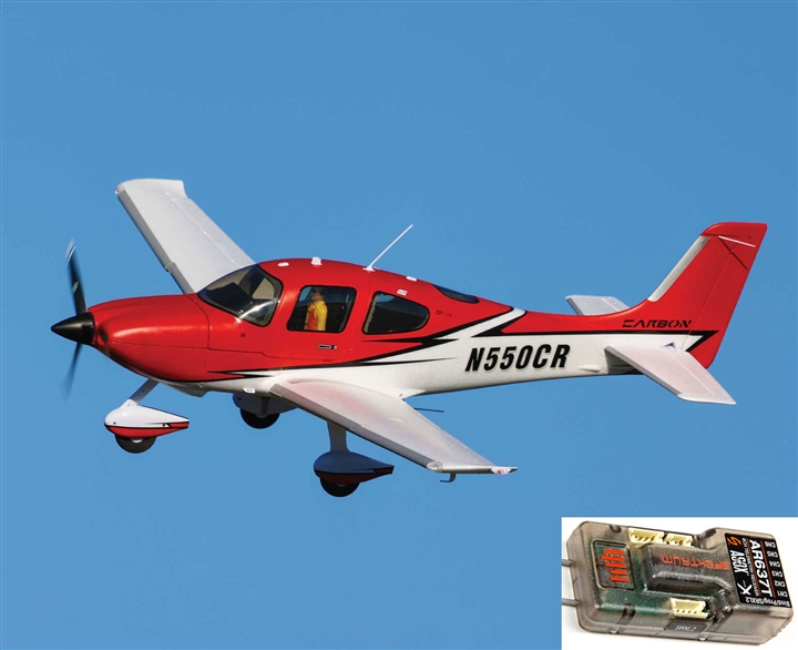 Cirrus SR22T 1.5m BNF Basic with Smart, AS3X and SAFE Select , EFL15950