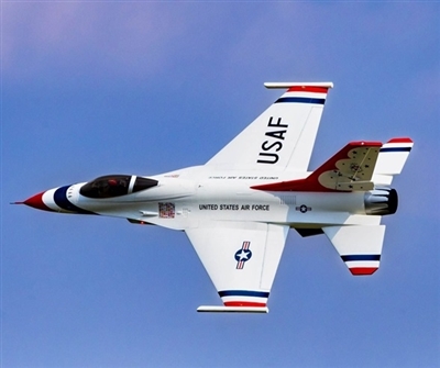 E-flite F-16 Thunderbird 80mm BNF  (1000mm) w/AS3X & SAFE, EFL87950