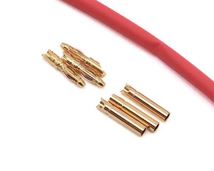 Gold Bullet Connector Set, 2mm (3) EFLA248