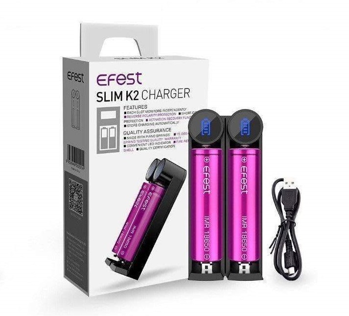 Efest Slim K2 Lithium ion Battery Charger