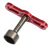 Aluminum 24mm Hex Socket Wrench for 1: 5 Car, Red