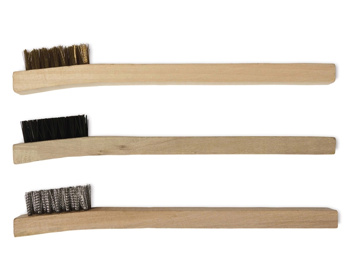 Mini Wire Brushes - Set of 3
