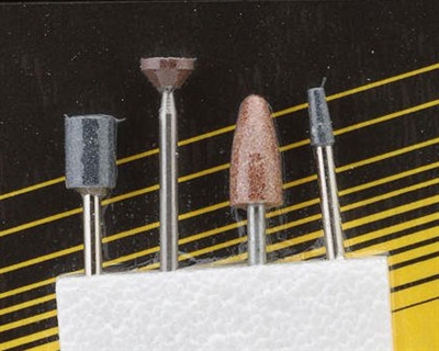 Mini Mounted Stone Set (4) (1/8" Shank) ENK255