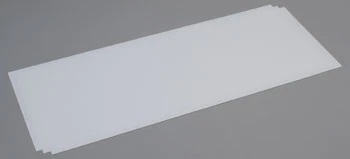 White Sheet .040 x 8 x 21 (3) EVG9105