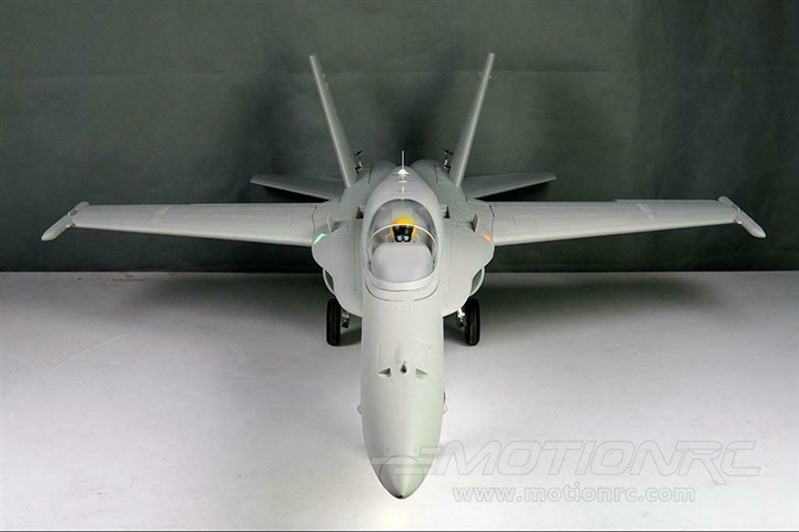 Freewing F/A-18C Hornet "Base Gray" 90mm EDF Jet - ARF PLUS