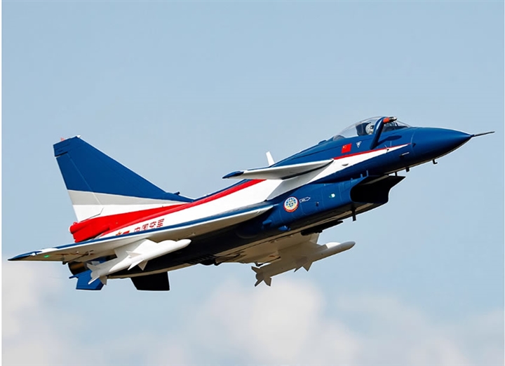 Freewing PLAAF J-10A Blue/White Ultra Performance 8S 90mm EDF Jet - PNP