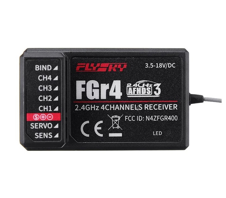 Flysky FGR4 2.4Ghz 4 Channel Receiver
