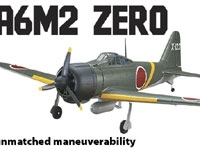 Flyzone A6M2 Japanese Zero Select Scale RTF 45" (FLZA4320)