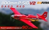 FMS P-51D Mustang Dago Red 1100mm PNP with Reflex - FMM134PX