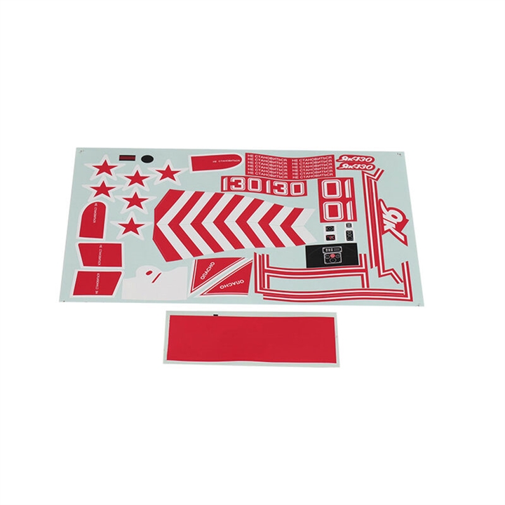 Decal Sheet, Red: Yak 130 FMMPS113RED