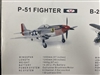 FMS  P-51 FIGHTER SILVER WINGSPAN 1450 mm RTF - FMSP51S1450