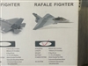 FMS  RAFALE FIGHTER CAMO WINGSPAN 660 mm RTF - FMSRAFALEC660