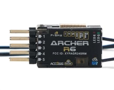 FrSky 2.4GHz ACCESS ARCHER R6 RECEIVER