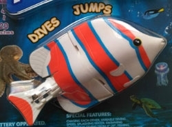Flashfish Dives & Jumps, White/Blue/Red