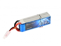 Gens Ace 1550mAh 11.1v 25C 3S1P lipo battery pack with Deans plug