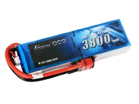 Gens ace 3800mAh 11.1V 25C 3S1P Lipo Battery Pack with Deans plug