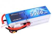 Gens ace 5500mAh 18.5V 45C 5S1P Lipo Battery Pack with Deans Plug