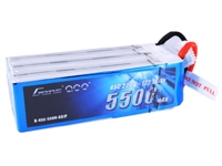 Gens ace 5500mAh 22.2V 45C 6S1P Lipo Battery Pack with Deans Plug