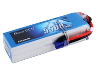 Gens ace 5500mAh 22.2V 60C 6S1P Lipo Battery Pack with EC5 plug