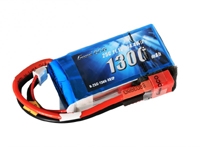 Gens Ace 1300mAh 11.1V 45C 3S1P Lipo Battery Pack Deans plug