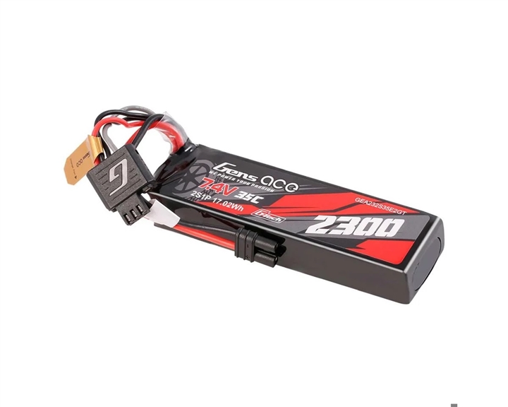 Gens Ace 2S 35C G-Tech Lipo Battery Pack (7.4V/2300mAh) w/iEC2 Connector - GEA232S35E2GT