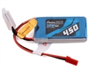 Gens Ace 2s LiPo Battery 45C (7.4V/450mAh) w/JST Connector