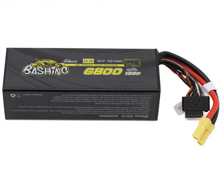 Gens Ace G-Tech Smart 6S Bashing Series Hardcase LiPo Battery 120C (22.2V/6800mAh) w/EC5 - GEA686S12E5GT