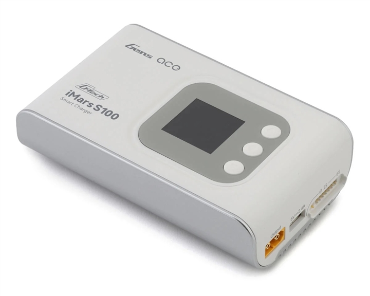 Gens Ace IMars S100 G-Tech Smart AC Balance Battery Charger (6S/10A/100W) (White) GEAS100UW