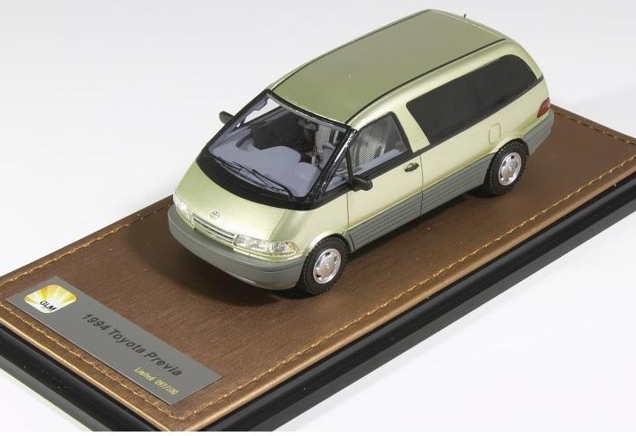 GLM 1/43  Toyota Previa 1994 Opal Beige Pearl Lmimited 034 of 100 - GLM300103