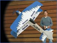 ElectriFly Pluma 3D EP ARF Biplane, GPMA1130