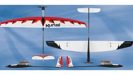 Kunai 1.4M Sport Glider EP ARF 55" GPMA1815