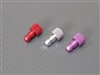 Aluminum Fuel Line Plugs Red