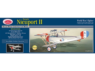 Nieuport II Laser Cut GUI203