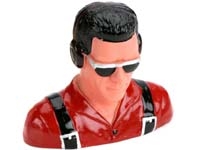1/5 Pilot,Civilian w/Headphones&Sunglasses (Red) HAN9119