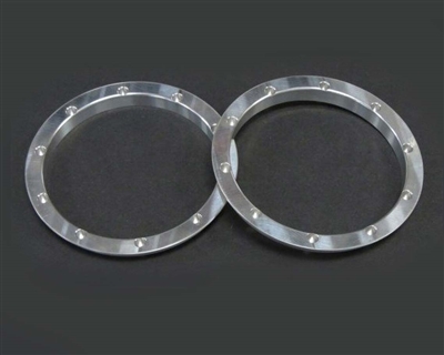 DDM Aluminum Outer HD Lipped Beadlocks for HPI Baja 5B/5T/5SC, Losi 5ive/DBXL & Kraken Vekta.5 (Set of 2) HH670