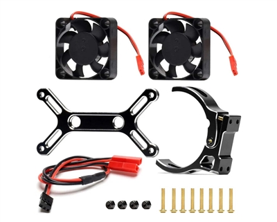 1/6 -1/5 4985 1717 Motor Cooling Fan Set (Black)