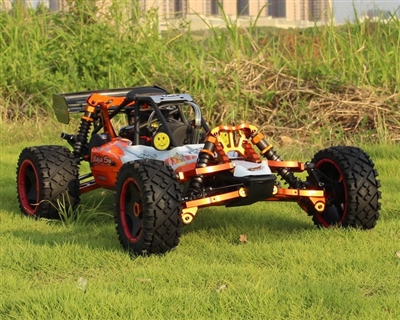 Baja 5b 1/5 Gas Buggy RTR 35cc Full Aluminum (Orange) with Performance Pipe