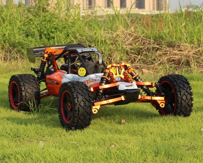 Baja 5b 1/5 Gas Buggy RTR 35cc Full Aluminum (Orange) with Performance Pipe