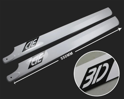 5500mm 3D Carbon Fiber Main Blades