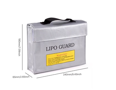 Lipo Safe Storage Bag 240x180x65mm
