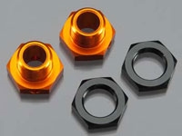 5mm Hex Wheel Adapters Trophy Buggy (Orange/Black) HPI101785