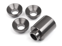 Spacer Set For Clutch Bell Holder (Gunmetal) Baja HPI102174