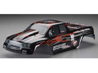 HPI Savage Flux GT-2 Painted Body (Black/Red/Silver)