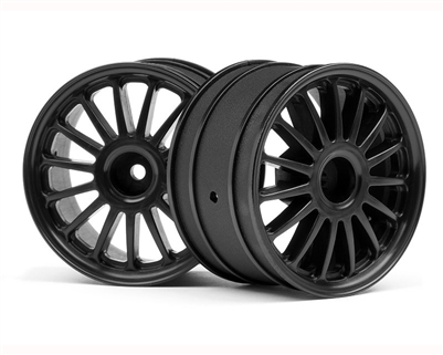 WR8 Tarmac Wheel Black (2.2&Quot;/57X35mm/2pcs) HPI107972